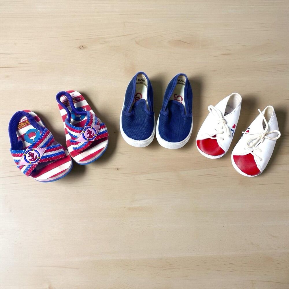 Lot of 3 Kids Shoes Size 9: 2 pcs Crocs Clog, 1 pcs  RBX Sneakers